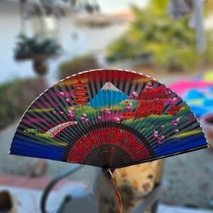 Vintage hand fan